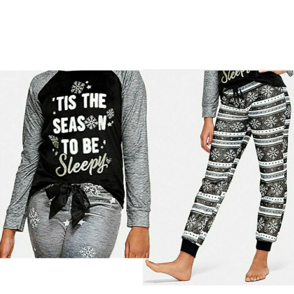 Justice Girls Sleepy Separates Pajama Set